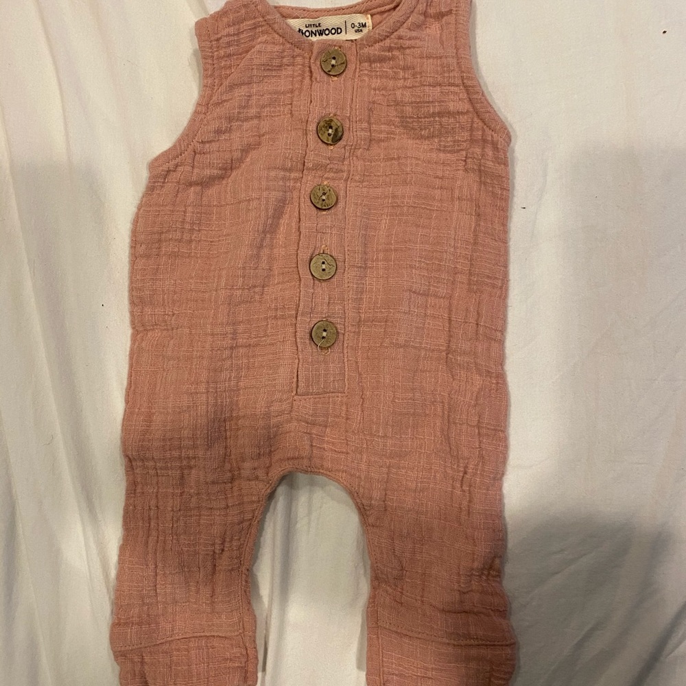 Little Cottonwood Linen Baby One Piece